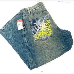 Mecca Hip hop Columbia blue men’s pants 36/32